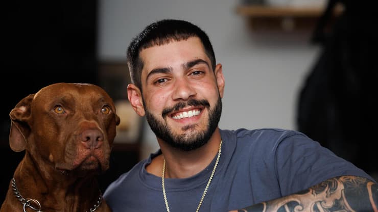 "אני רוצה לחזור לחיים לשגרה". אלי-ה כהן והכלב צ'אפו 