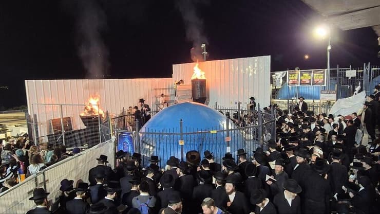 מתחם הקבר סמוך לחצות