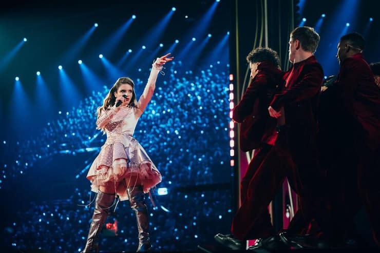 נציגת לוקסמבורג ,חצי גמר אירוויזיון 2025