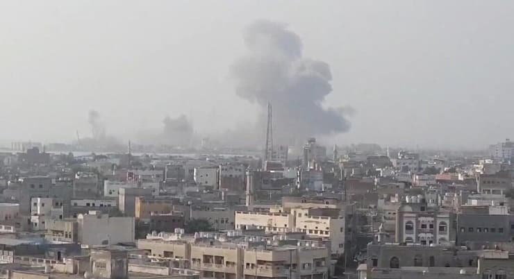  תקיפות בחודיידה תימן