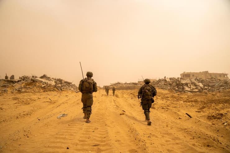 צילום: דובר צה"ל פעילות החטיבה הדרומית בדרום רצועת עזה