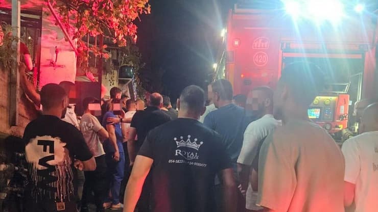 שריפה בדיר אל-אסד