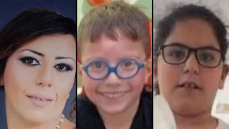 ראחל, קארם ורובא אל-אסדי, שנספו בשריפה בדיר אל-אסד