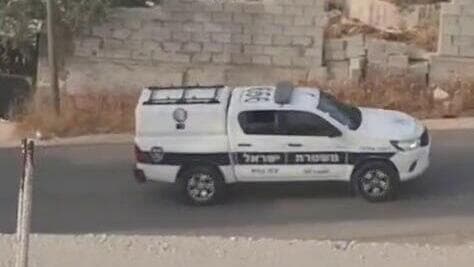 כוחות הביטחון בכפר בורקין, אתמול פעילות כוחות משטרה בכפר בורוקין