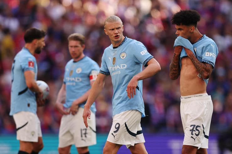 שחקני סיטי מתוסכלים