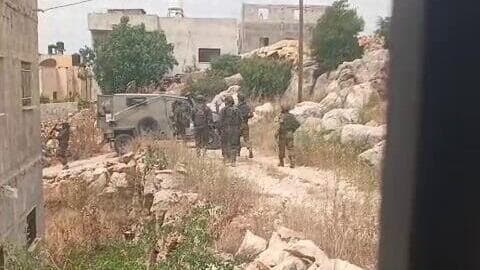 פעילות כוחות צה"ל בכפר בורוקין