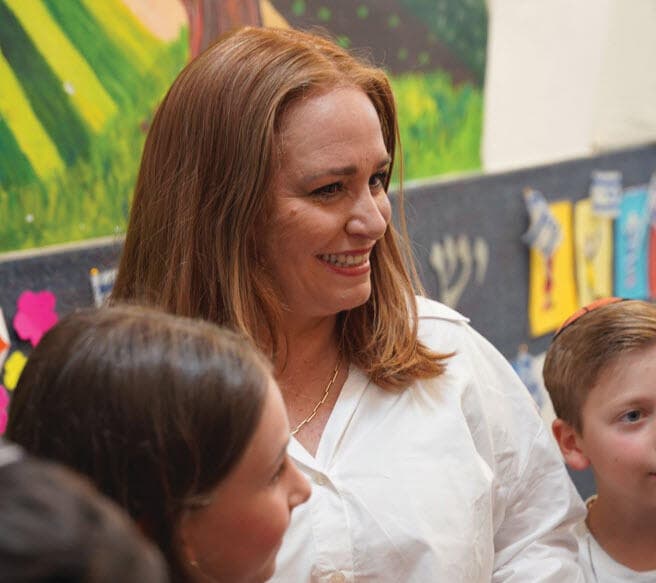 חגית משה, מחזיקת תיק החינוך (צילום: מתן בר) חגית משה, מחזיקת תיק החינוך