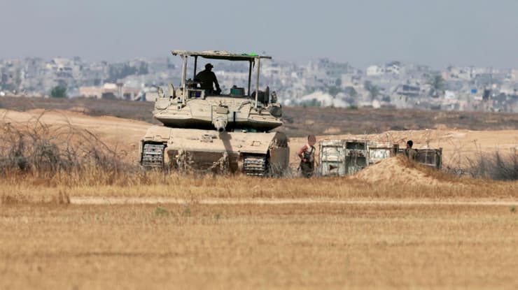 אזור התארגנות סמוך לגבול רצועת עזה