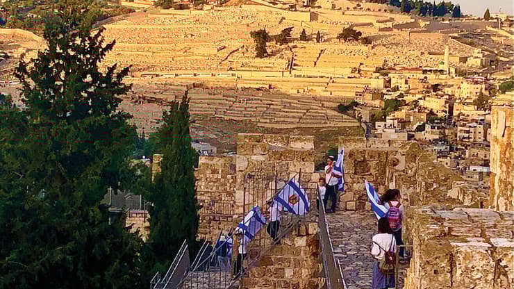 נופים עוצרי נשימה, טיילת החומות הדרומית (צילום: גורה ברגר) נופים עוצרי נשימה, טיילת החומות הדרומית