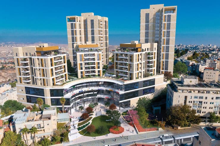 פרויקט פסגת זאב, 247 יח"ד (הדמיה: רן צרפתי הדמיות קרדיט: אדריכל אלכס אוסטרובסקי) פרויקט פסגת זאב, 247 יח"ד