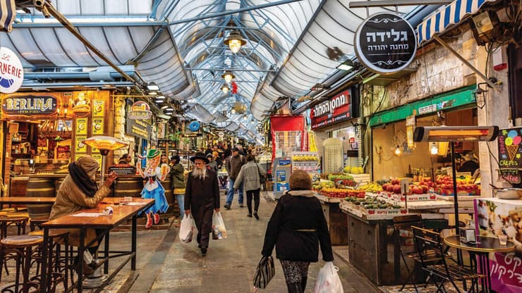 שוק מחנה יהודה (צילום: Finn stock ,Shutterstock) שוק מחנה יהודה