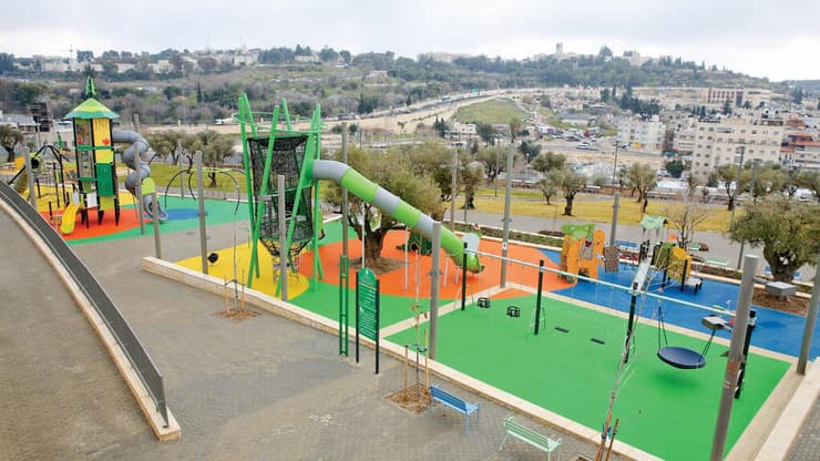 פארק פתחת קדרון בוואדי ג'וז (צילום: ארנון בוסאני) פארק פתחת קדרון בוואדי ג'וז