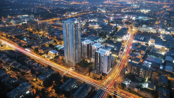 הדמייה פרוייקט "קרסו ניה" בדרך בית לחם בירושלים