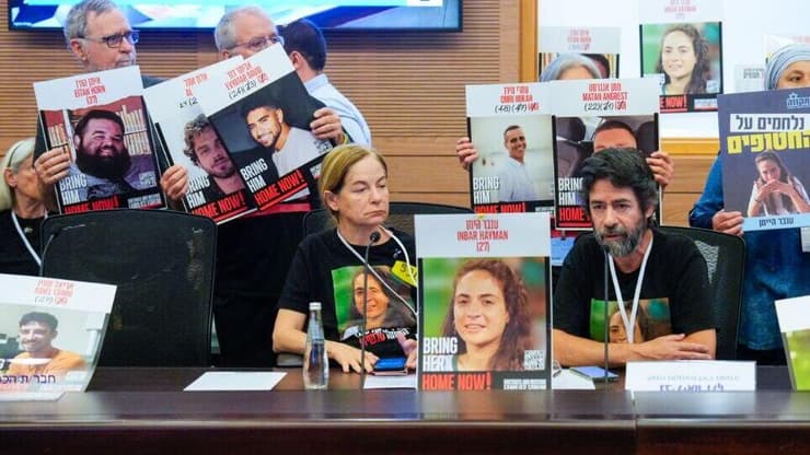 חיים, אביה של ענבר הימן: "מספיק עם הסלקציה - כולם צריכים לצאת בפעימה אחת" (צילום: שלו שלום) ארבל יהוד מדברת בכנסת