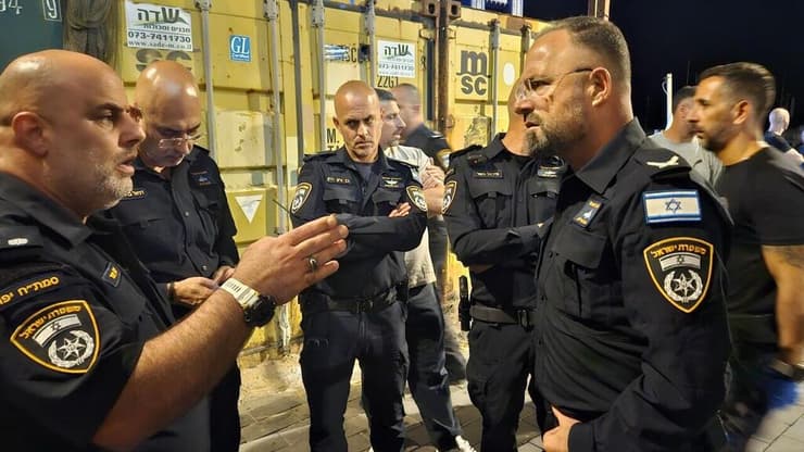 זירת הרצח בנמל יפו