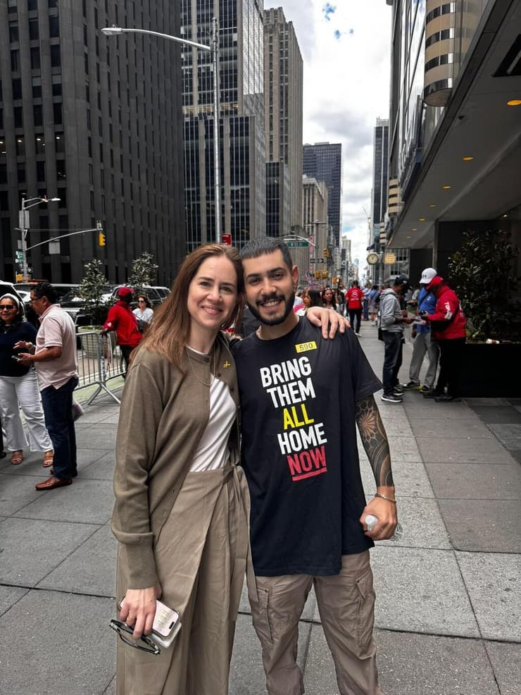 אלי-ה כהן ופרופ’ נועה אליקים-רז בניו יורק