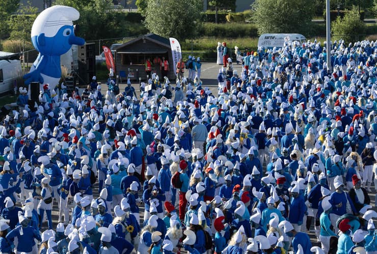 כינוס הדרדסים הגדול אי פעם בלנדרנו שבצרפת
