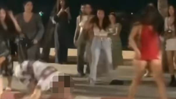 תיעוד: קטטה בין ישראלים לטרנסג'נדריות בתאילנד