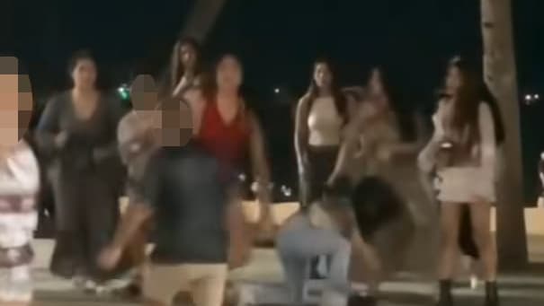 תיעוד: קטטה בין ישראלים לטרנסג'נדריות בתאילנד