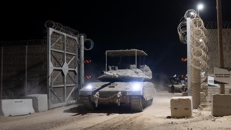  תיעוד מפעילות כוחות אוגדה 162 ברצועת עזה