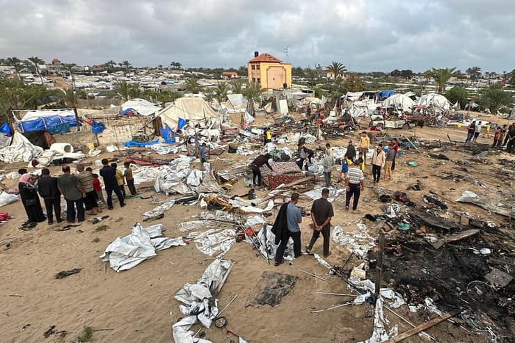 האזור ההומניטרי מוואסי (צילום: AFP) מוואסי