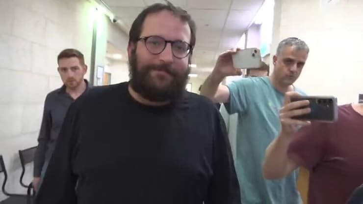 יונתן אוריך בדיון הארכת מעצר בשלום ראשון לציון