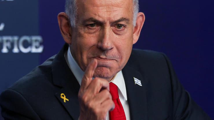 ראש הממשלה נתניהו במסיבת עיתונאים