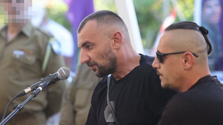 צילום: מוטי קמחי הלווייתו של סמ"ר דנילו מוקנו בבית העלמין הצבאי בחולון