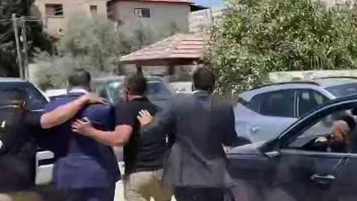 משלחת של שגרירים ודיפלומטים ערבים ואירופאים נתקלה בירי מצד כוחות צה"ל, במהלך ביקור בג'נין