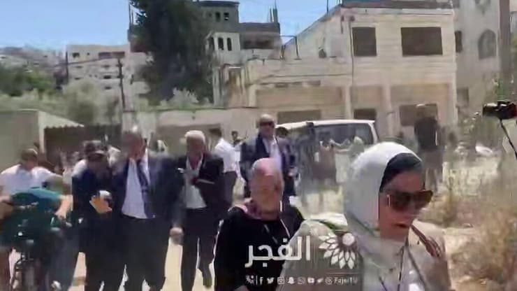 משלחת של שגרירים ודיפלומטים ערבים ואירופאים נתקלה בירי מצד כוחות צה"ל, במהלך ביקור בג'נין