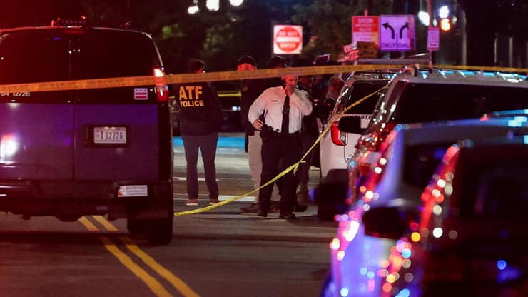 זירת הפיגוע בוושינגטון