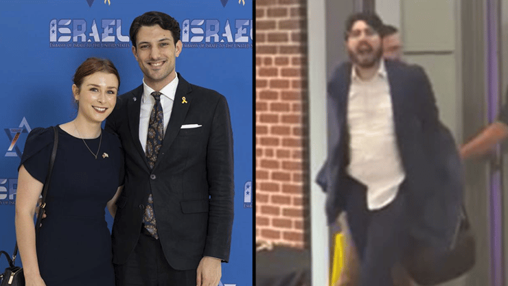 ירון לישינסקי ובת זוגתו שרה מילגרים נרצחו בפיגוע הירי בוושינגטון