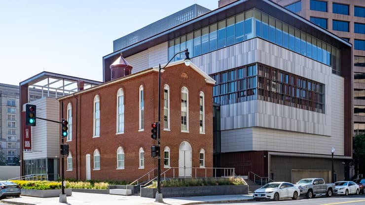 מוזיאון הקפיטל היהודי ב וושינגטון ארה"ב שם אירע פיגוע צילום ארכיון