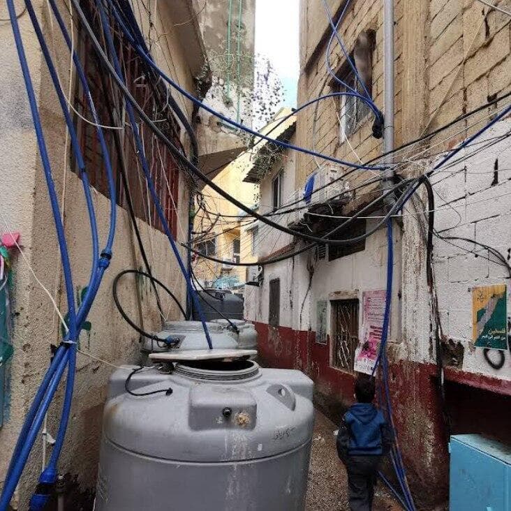 מחנה הפליטים מאר אליאס בלבנון