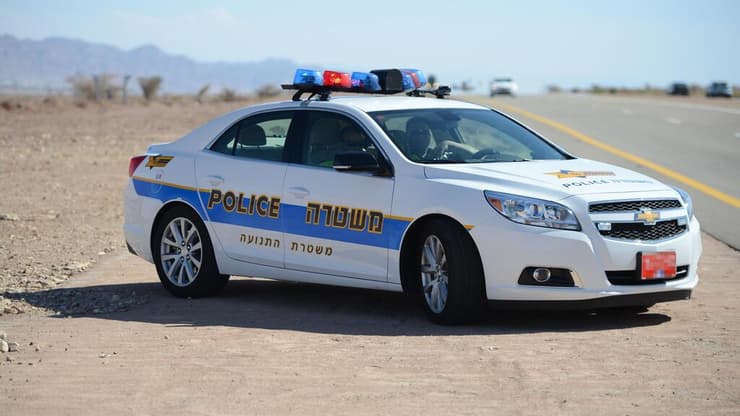 הפרשה החמורה (צילום: יאיר שגיא) ניידת משטרה