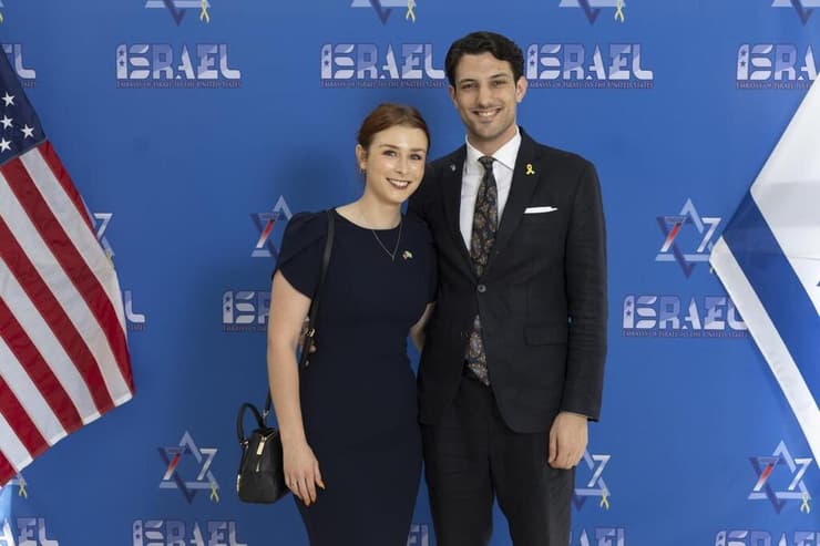 ירון לישינסקי ובת זוגתו שרה מילגרים נרצחו בפיגוע הירי בוושינגטון