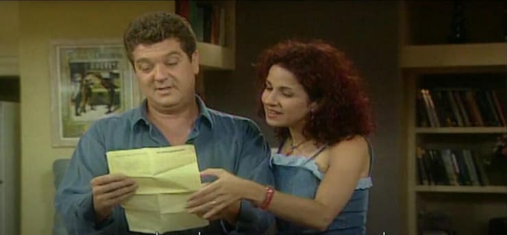 ענת וקסמן ואבי קושניר ב"החיים זה לא הכל" (צילום מסך, ערוץ 2) ענת וקסמן ואבי קושניר ב"החיים זה לא הכל"