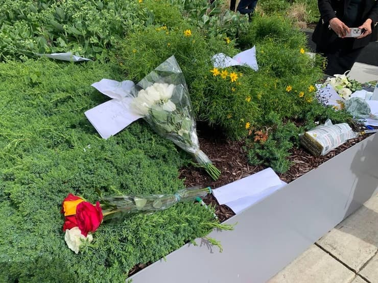 זירת הפיגוע בוושינגטון