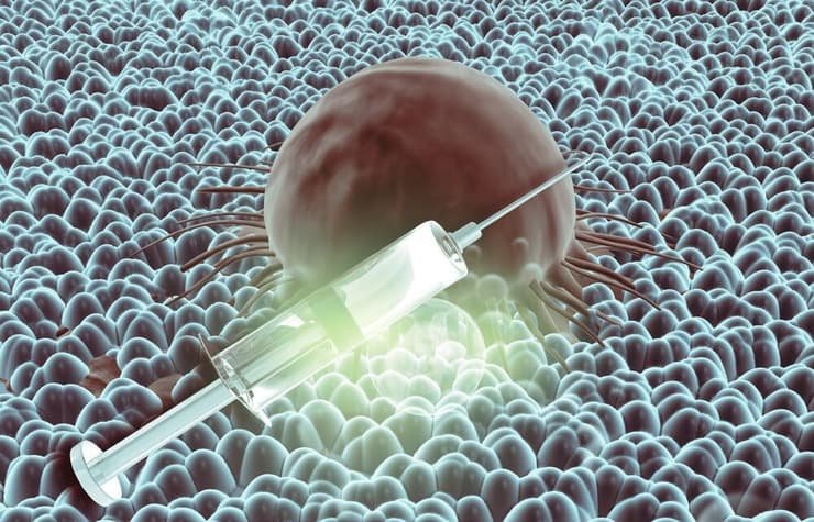 החיסון נועד לחזק את מערכת החיסון ולמנוע הישנות של המחלה (צילום: shutterstock) חיסון נגד סרטן