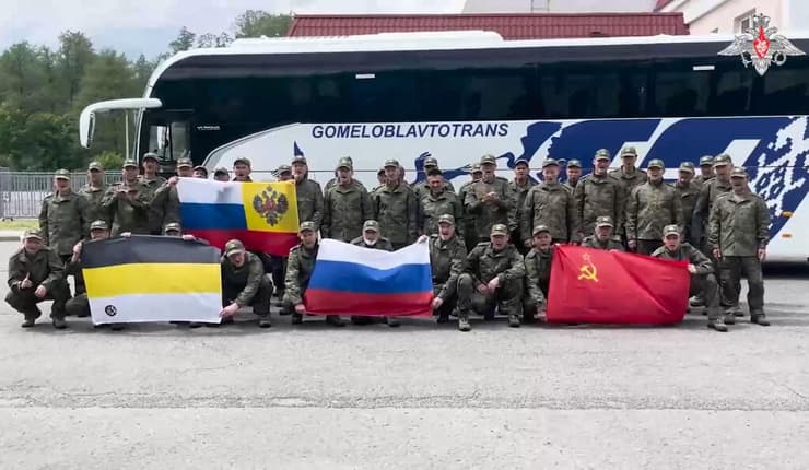 חיילים רוסים רוסיה ששוחררו ב עסקת שבויים מול אוקראינה 24 במאי