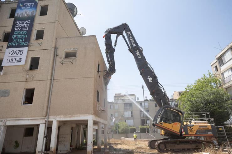 פינוי בינוי באור יהודה של י.ח. דמרי (צילום: פיפל פוטוגרפי) פינוי בינוי באור יהודה