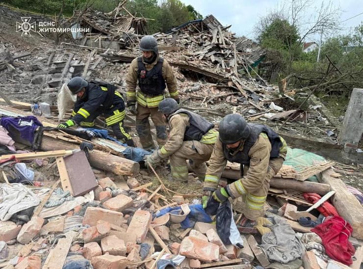 מתקפה של רוסיה על אוקראינה ז'יטומיר