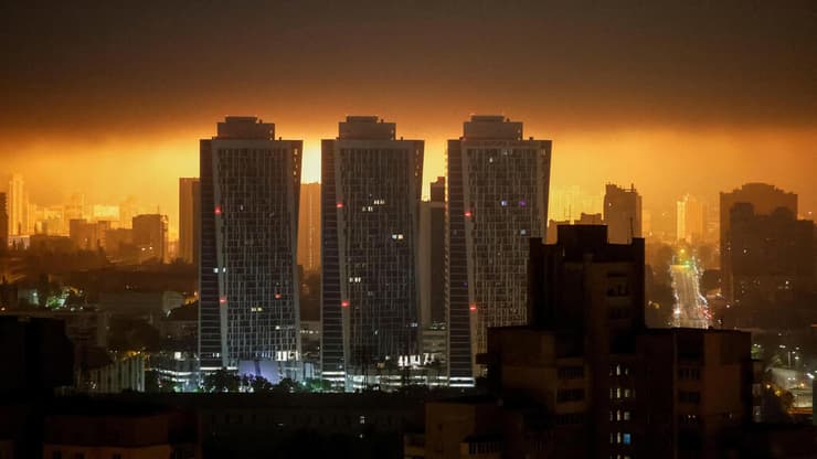 מתקפה של רוסיה על אזור קייב אוקראינה