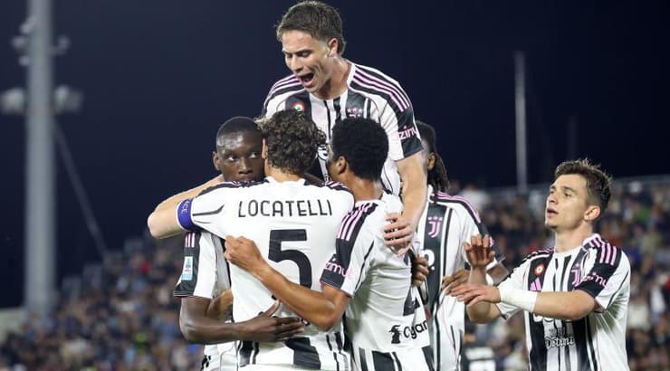 שחקני יובנטוס מאושרים