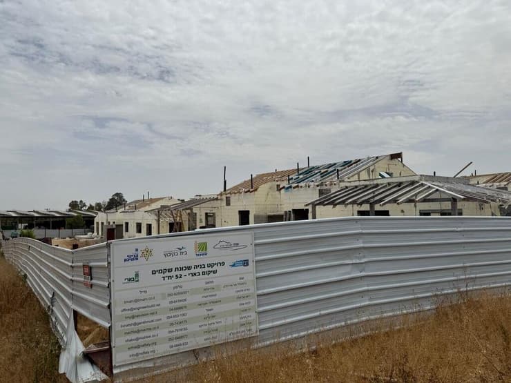 שכונת השקמים החדשה בקיבוץ בארי 