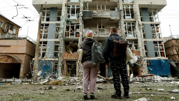 מתקפה של רוסיה על אזור קייב אוקראינה