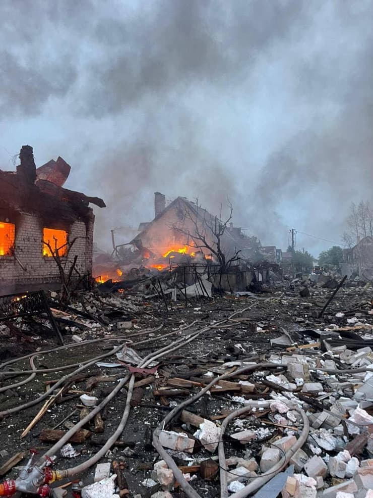 מתקפה של רוסיה על אזור קייב אוקראינה