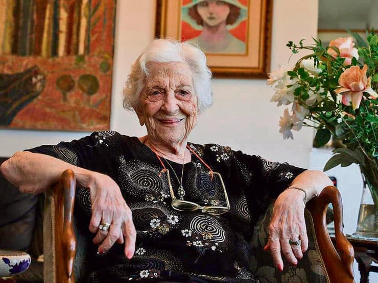 מעולם לא עזבה את העיר. גאולה שמואלי (צילום: גיל יוחנן) yk14382967