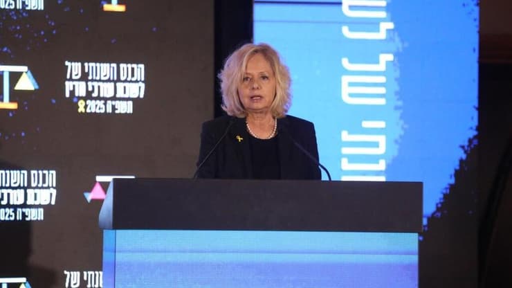 "הממשלה לא נוקטת באמצעים להגברת האכיפה מול משתמטים". בהרב-מיארה (צילום: דוברות לשכת עורכי הדין) היועמ"שית גלי בהרב- מיארה בכנס השנתי של לשכת עורכי הדין