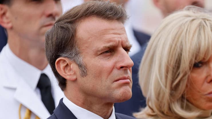 נשיא צרפת עמנואל מקרון ו אשתו בריז'יט ביקור וייטנאם